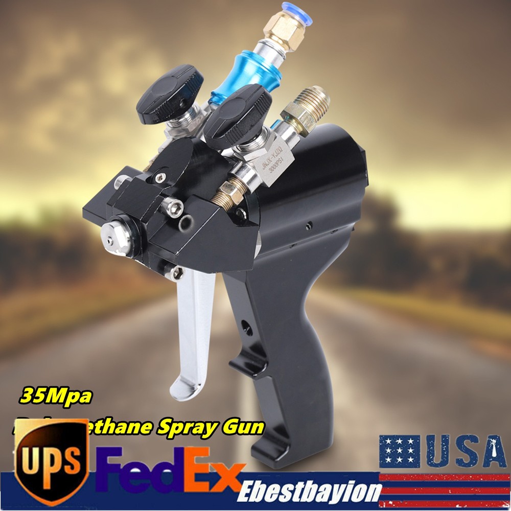 P2 PU Foam Spray Gun for Polyurethane and Polyurea with Air Purge
