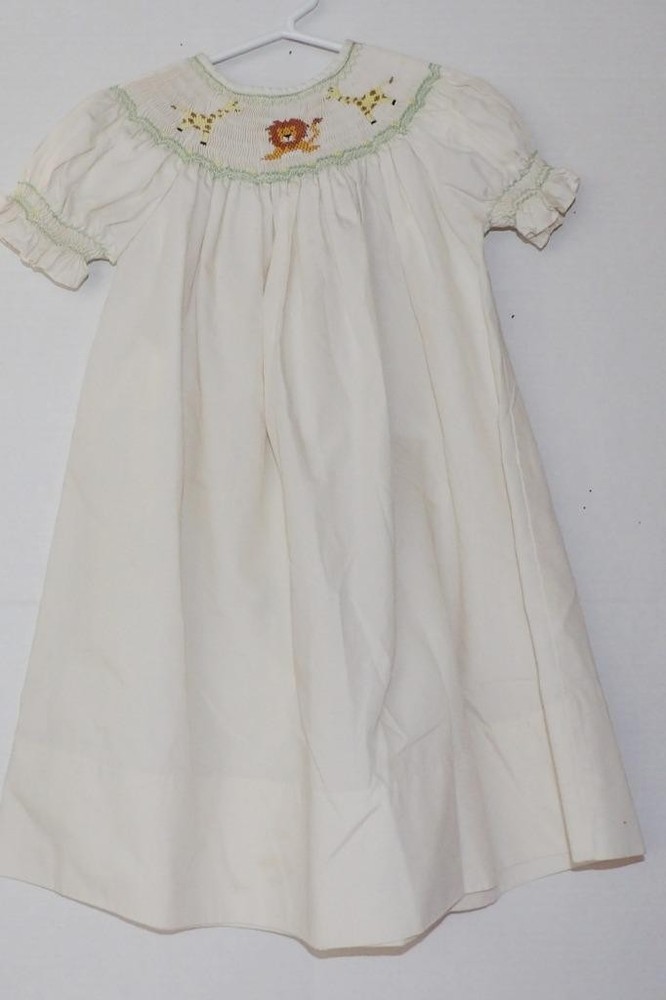 Toddler Clothing DRESS Rosalina Collections Smocked Dress 2T #105