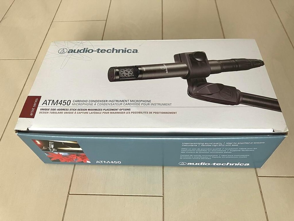 Audio Tech Artist Series ATM450 Condenser Cable Professional Microphone