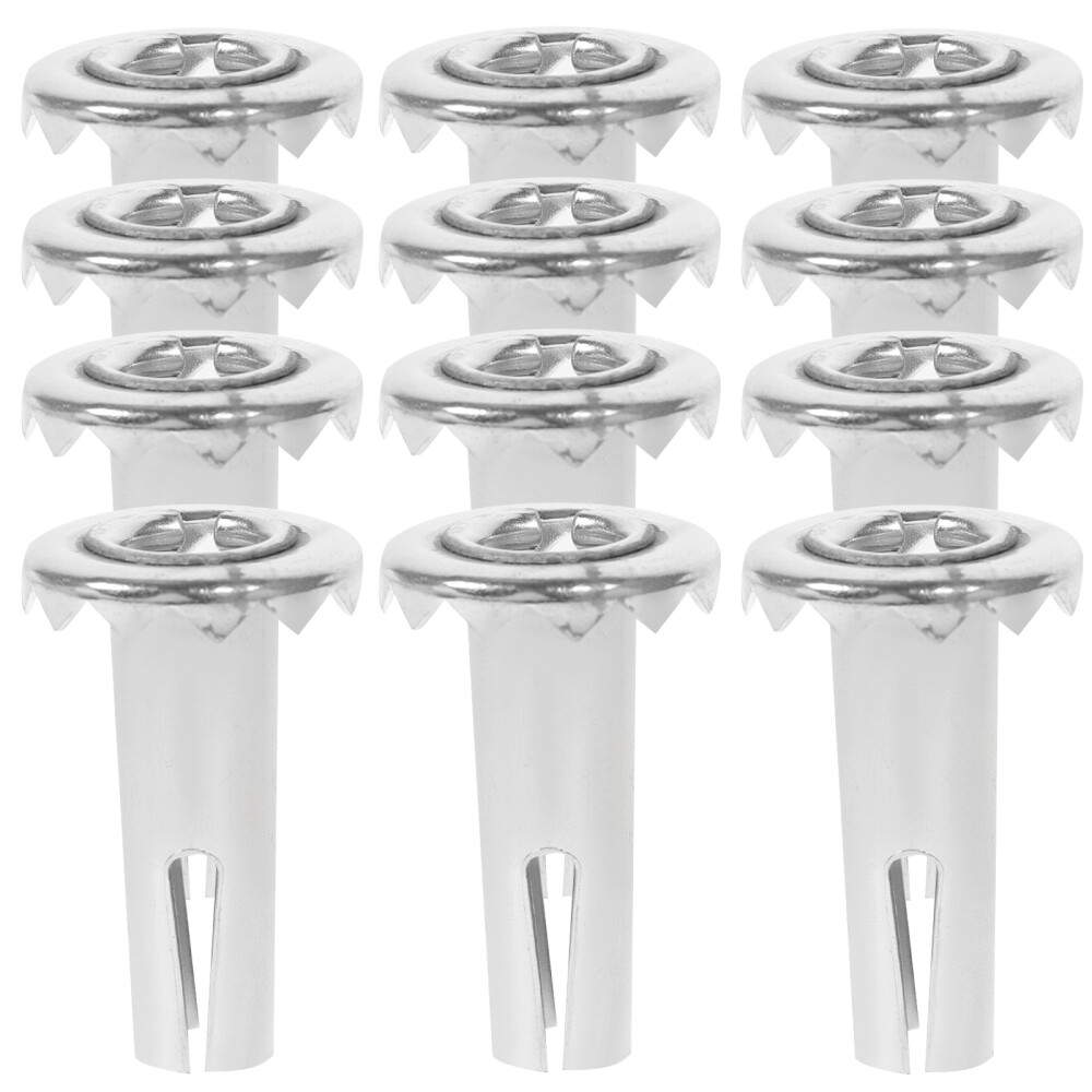 20-Piece Metal Castor Wheel Sleeve Inserts for Square Furniture Casters  