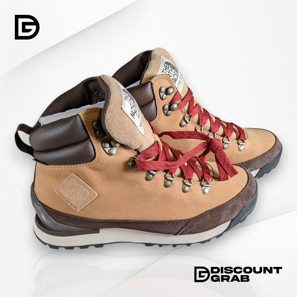 North Face Men’s Back-To-Berkeley IV Leather Waterproof Boots Size 10