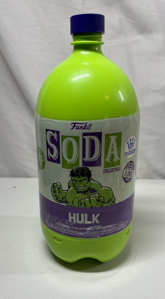 Funko 3 Liter Soda! Hulk  Figure Common - Funko Shop Exclusive