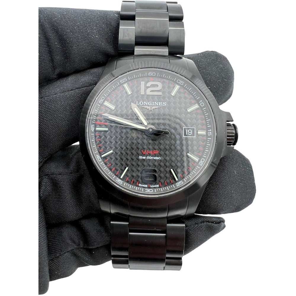 LONGINES Conquest VHP Swiss Made 43mm Retrograde Watch 5ATM Water Resistant