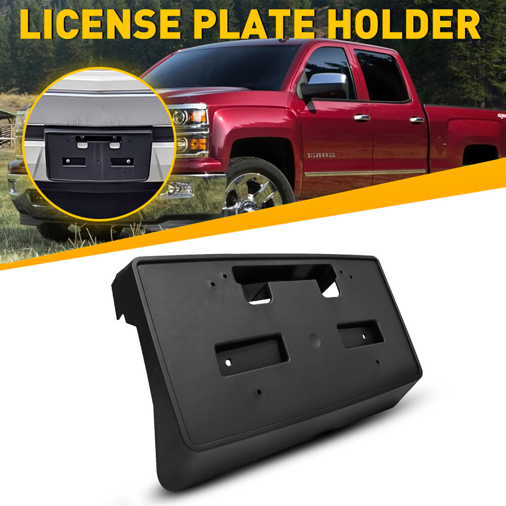 2014-15 Chevrolet Silverado 1500 Front License Plate Bracket EAW M