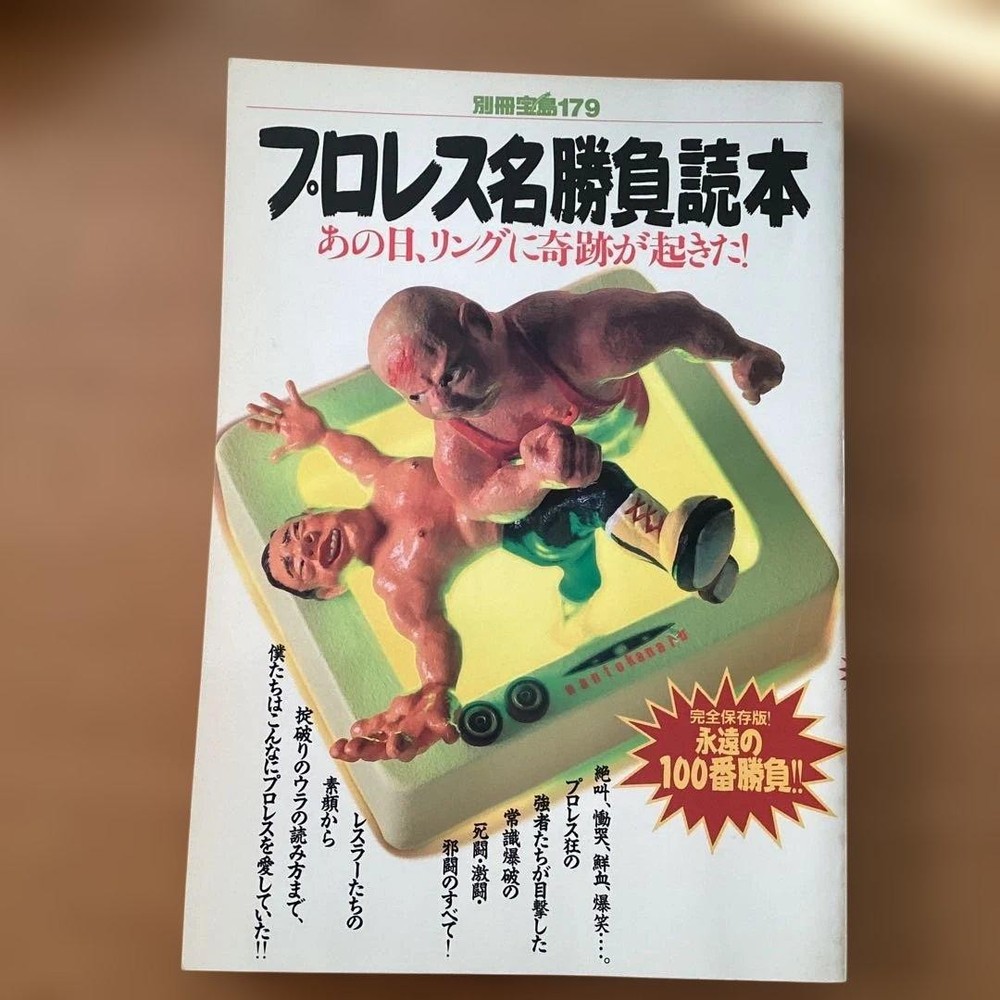 Pro Wrestling Classic Matches Guide Book Historical Fights Details Japan