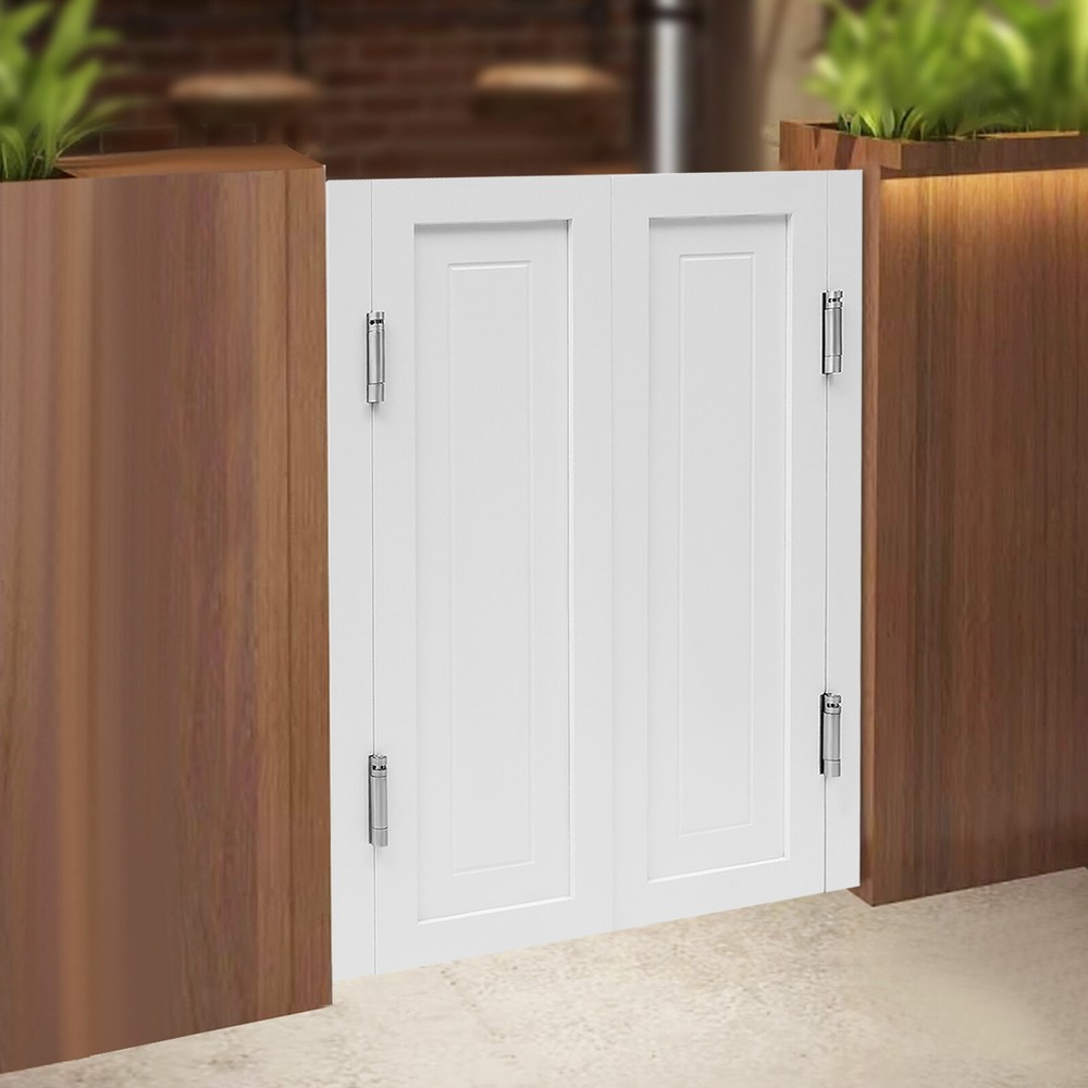 Space-Saving Partition Door for Stairs and Passageways