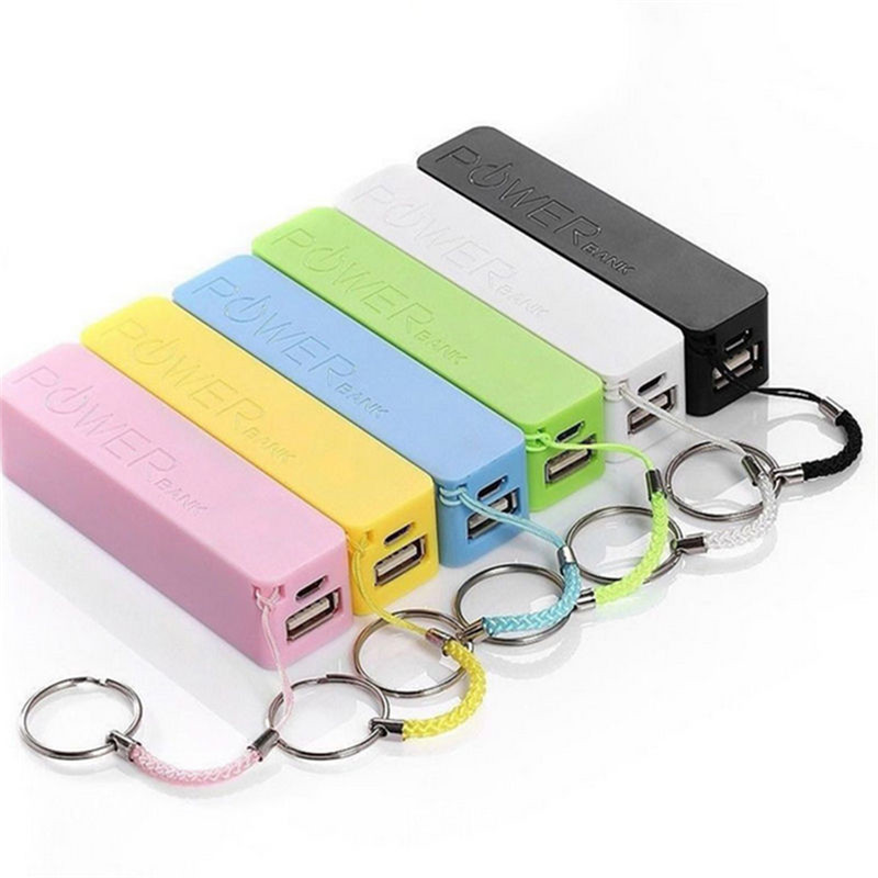 Portable 2600mAh USB Power Bank Charger Case Pack Box
