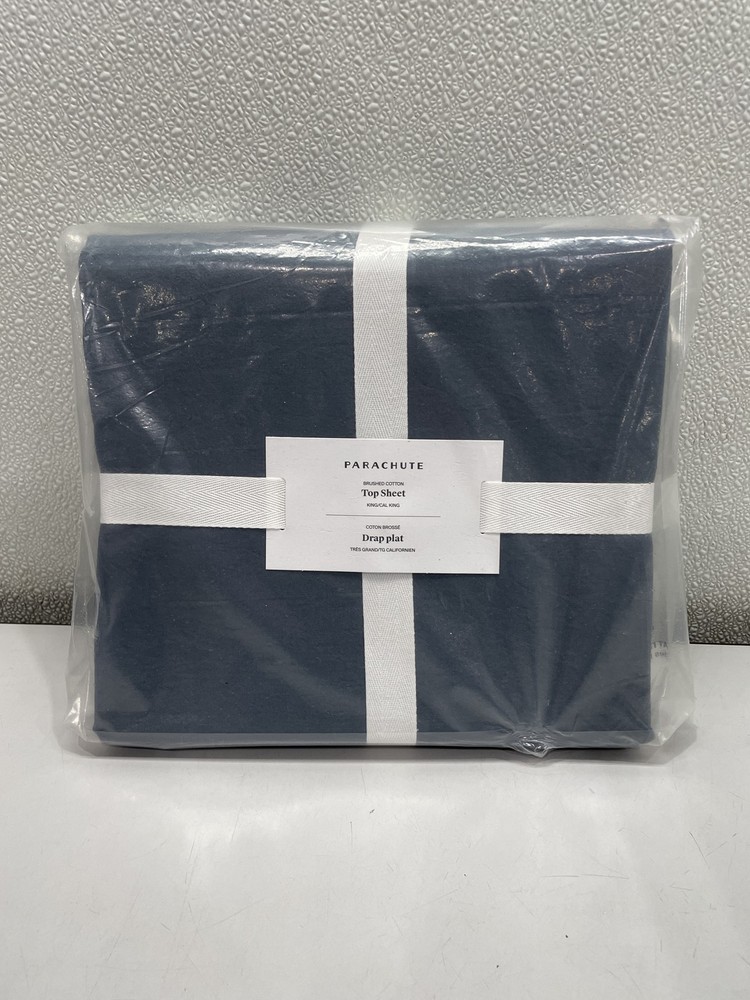 Parachute King/Cal King Brushed Cotton Top Sheet, Dusk