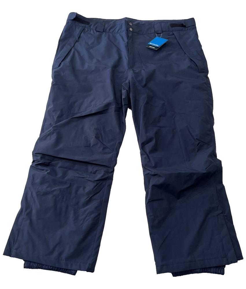 Columbia men's Shafer Canyon insulated Snow Pants - size 4X / 4XL - Navy