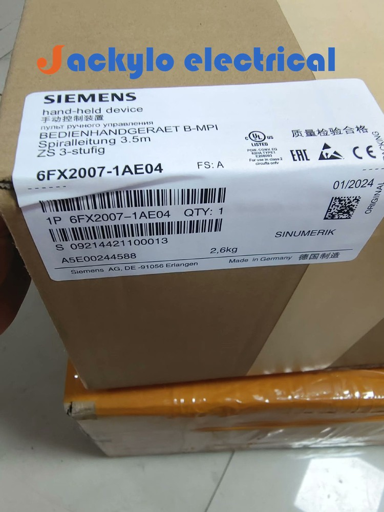 6FX2 007-1AE04 NEW SIEMENS 6FX2007-1AE04 SINUMERIK FM NC/840D Handheld Unit