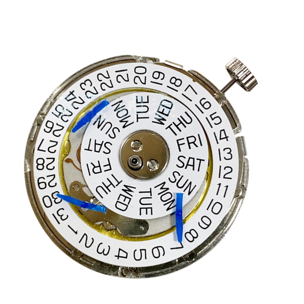 Dual Calendar Day Date Automatic Mechanical Watch Movement 2350 Hangzhou 3