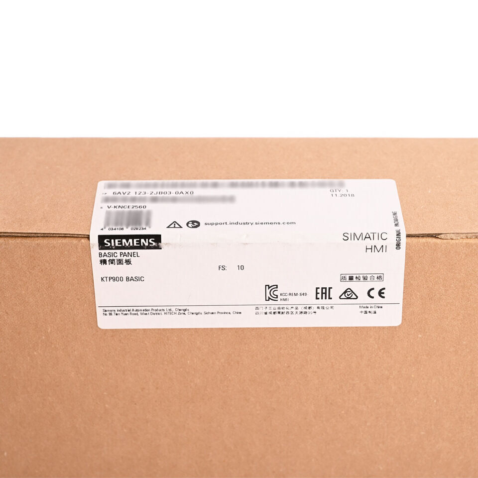 6AV2 123-2JB03-0AX0 NEW SIEMENS 6AV2123-2JB03-0AX0 HMI KTP900 Basic Basic Panel