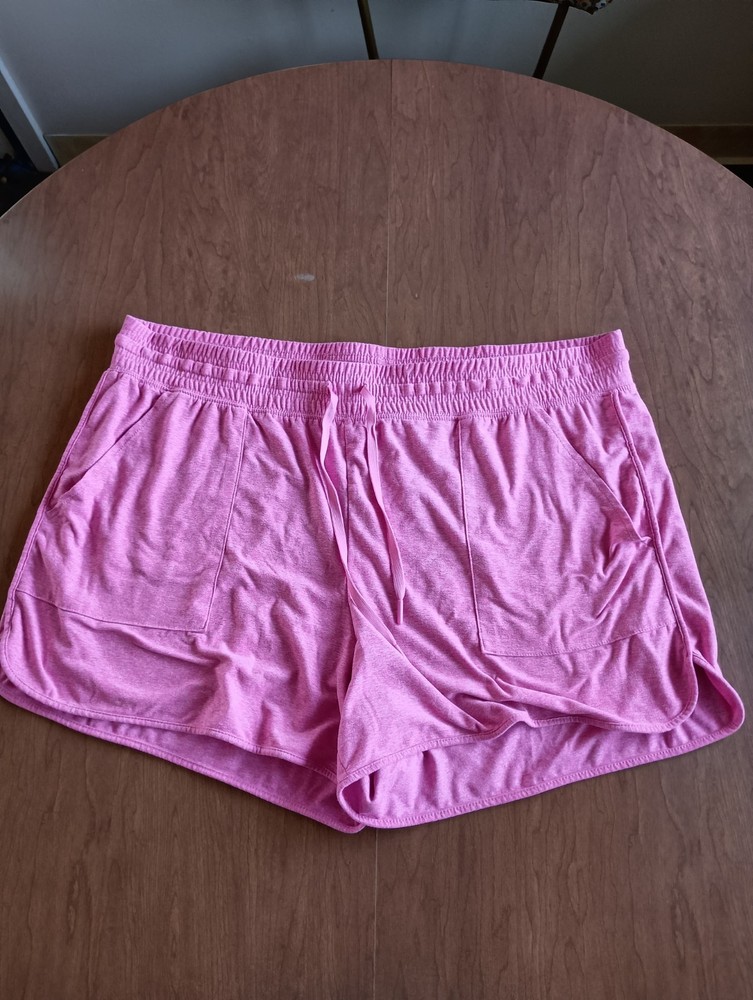 Athletic Works Women's Pink Activewear Shorts Size XXL(20)