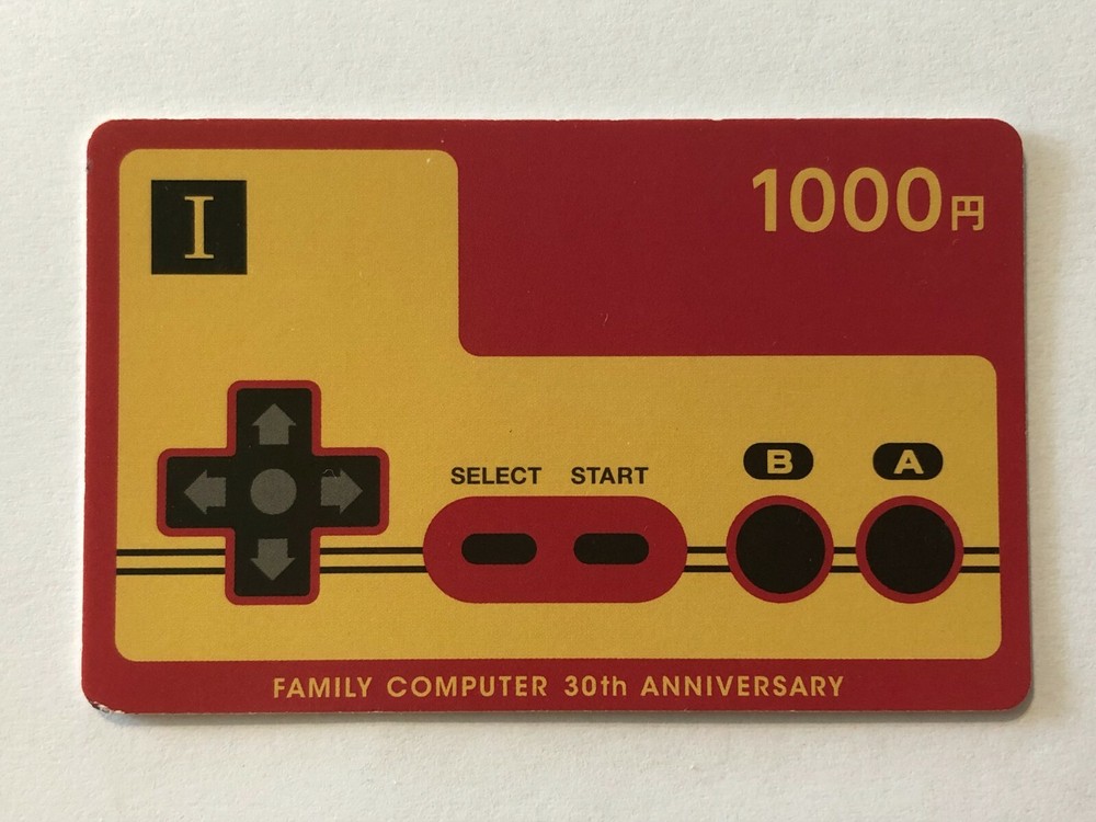 Gift Card / Gift Card - No Value - Nintendo - FAMICOM 30th vol.1 - 2013 - JPN-image