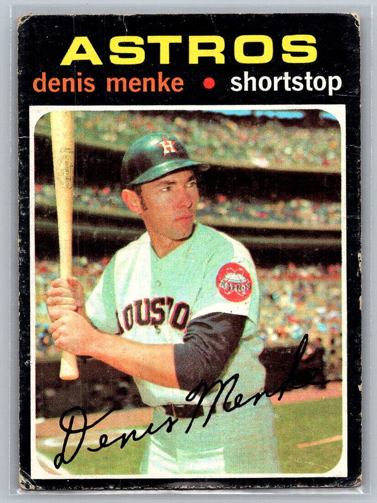 # 130 Denis Menke Houston Astros 1971 Topps