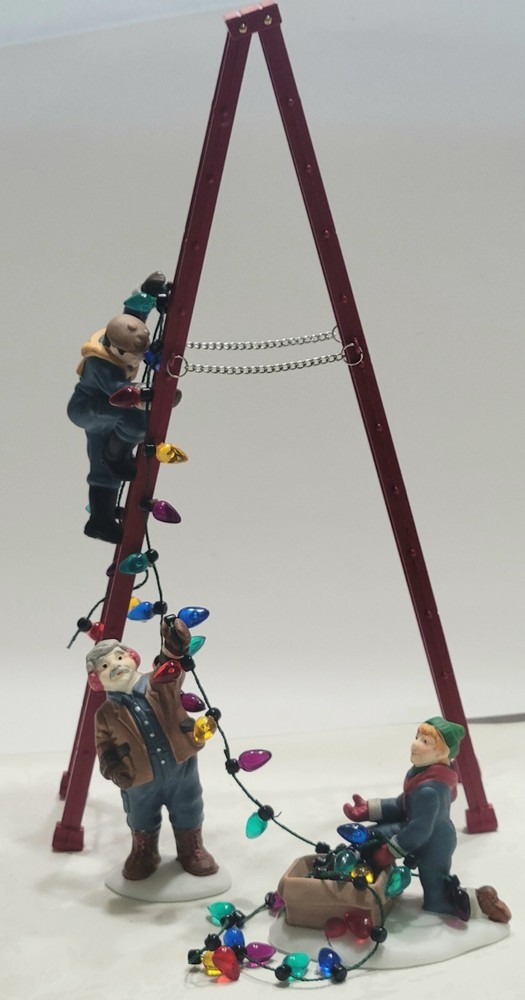 Dept 56 Village Tree Trimmers Holiday Collectible #55662