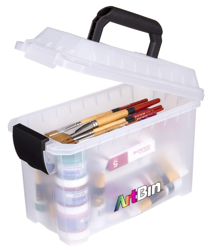 ArtBin 6815AG Mini Sidekick Carrying Case, Portable Art & Craft Organizer wit...