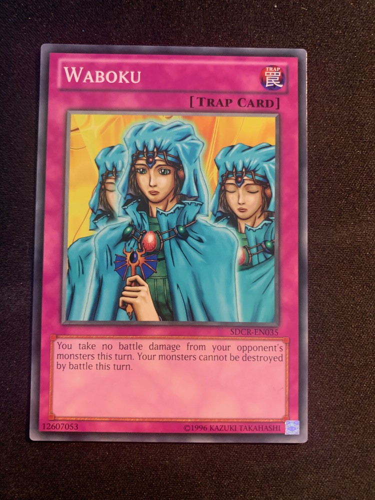 Waboku SDCR-EN035 Cyber Dragon Revolution Yu-Gi-Oh Card Near Mint