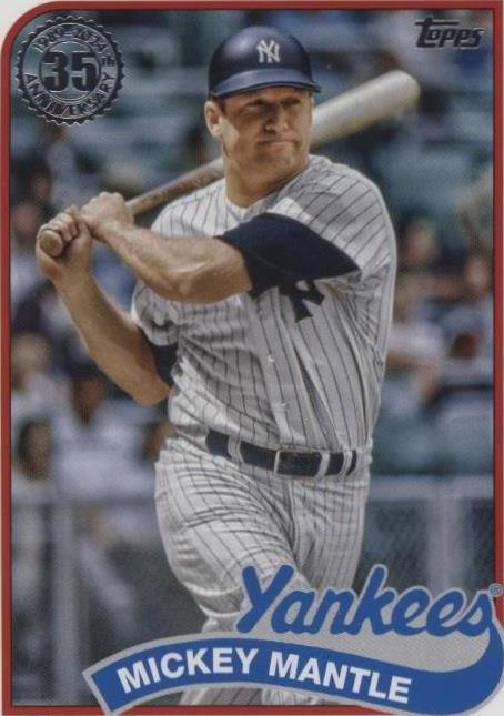2024 Topps Update Series - 1989 Topps Baseball #89US-30 Mickey Mantle