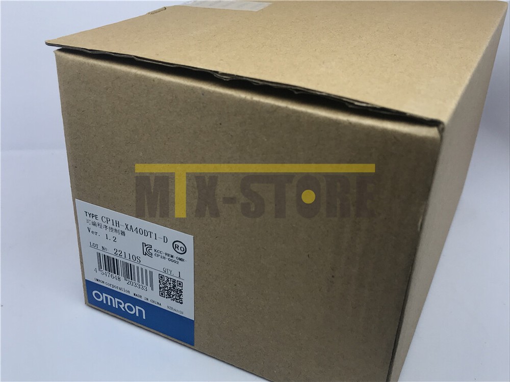 1PC Brand New in box Omron PLC CP1H-XA40DT1-D CP1HXA40DT1D