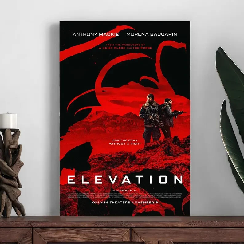 Elevation Movie Poster - Premium Home Decor Art Print for Stylish Room Decoration  