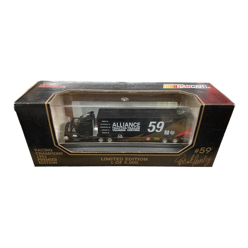 Robert Pressley Alliance Trucking 1993 Racing Champions 1/87 Premier Hauler