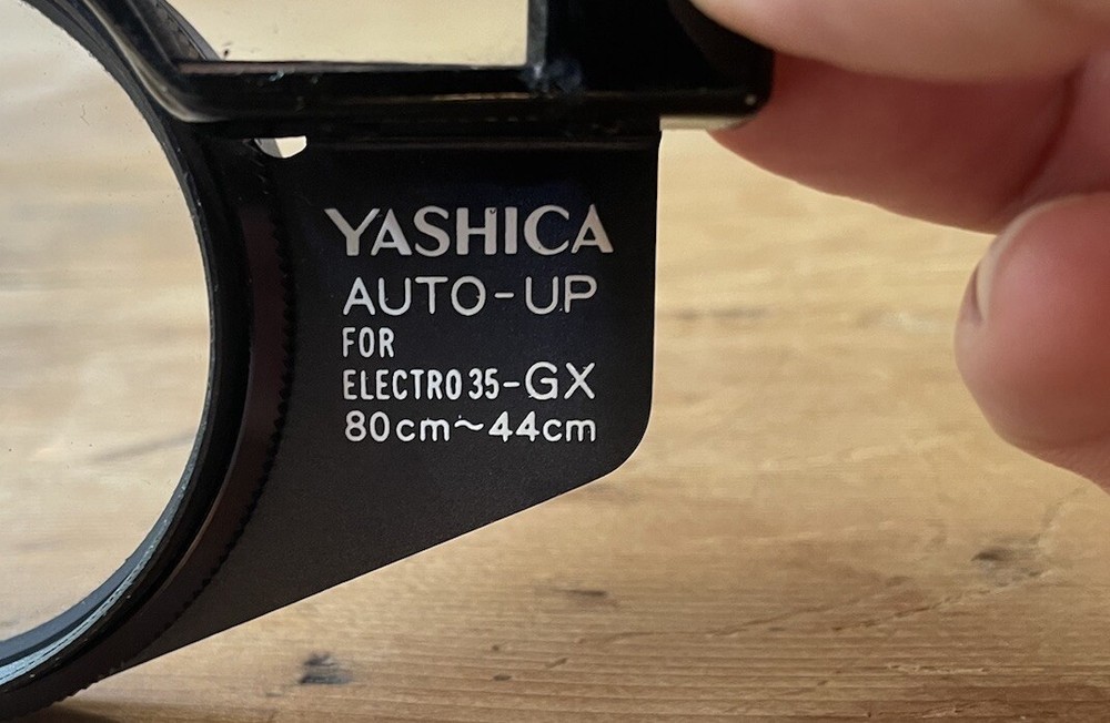 *Rare : Mint* Yashica Auto-Up Lens for Electro 35GX RF Camera Macro Photography