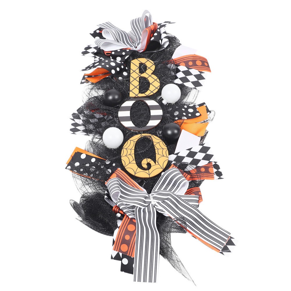 Spooky Halloween Wreath for Front Door Outdoor Decor