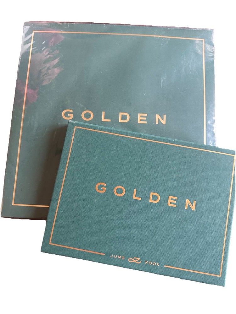 BTS Jungkook Golden Album and Golden Photo Set