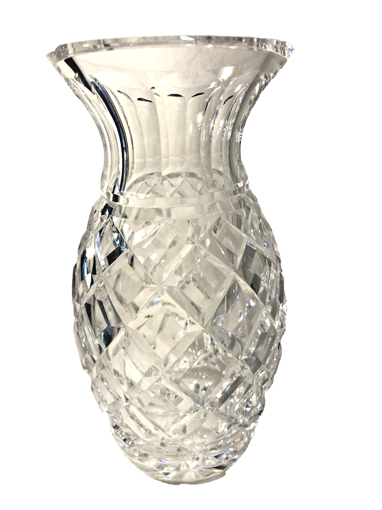 Waterford Crystal Elegant Floral Vase for Home Decor