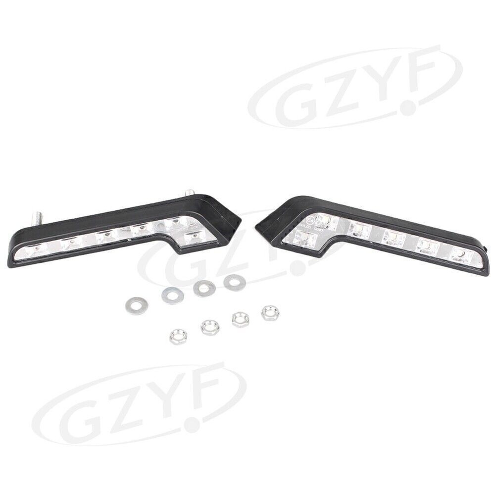 Pair Car Diamond White LED Daytime Running Light Fog Lamp For Mercedes-Benz