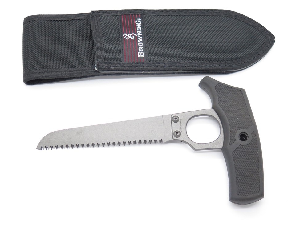 Vtg Browning Wasatch Hunting Camp Game Saw Fixed SK5 Knives Seki Japan