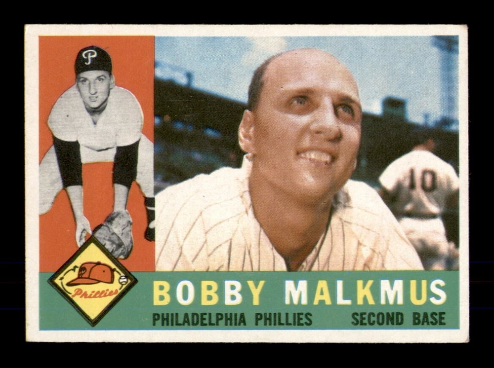 1960 Topps #251 Bobby Malkmus EX-MT Condition OBGcards Vintage Baseball Break