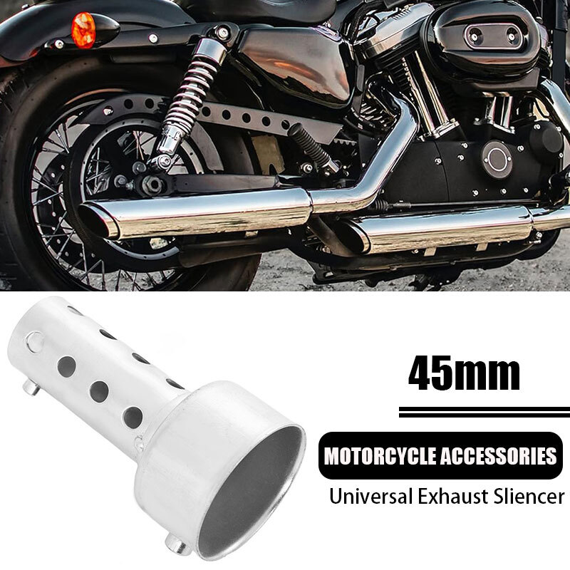 Motorcycle Removable Exhaust Muffler DB Killer Insert for 45mm Pipes