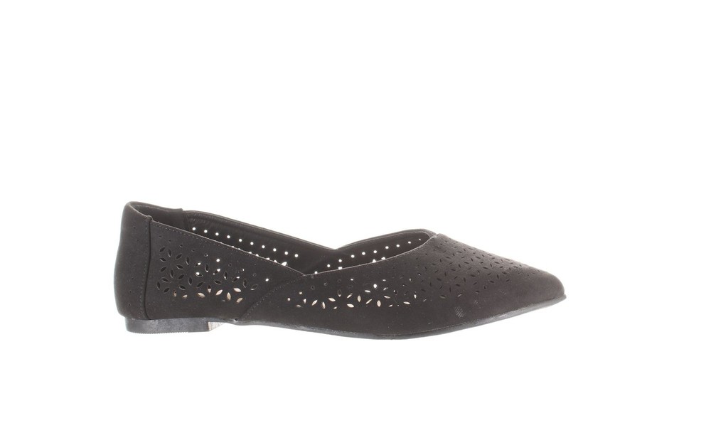 Zapatos planos informales negros Ataiwee para mujer talla 8