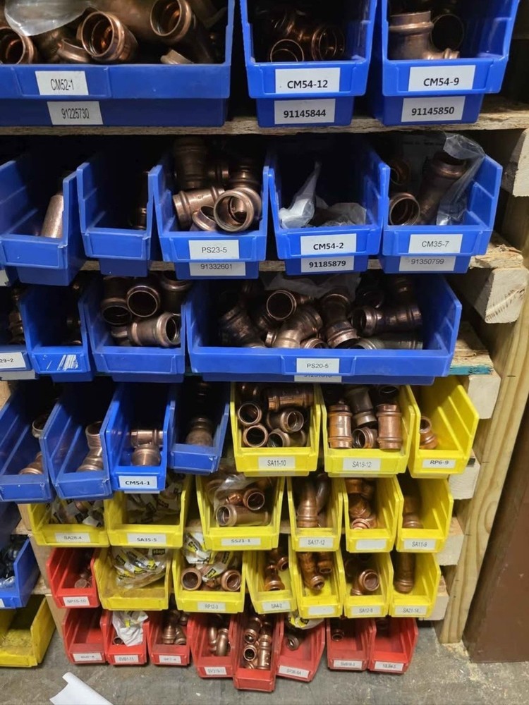 Large Propress/Megapress Lot With List Of All Types And Quantities- 17k+ Value