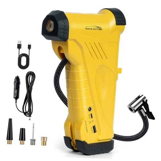 Tire Inflator Portable Air Compressor,12V 150PSI Handheld Air Compressor