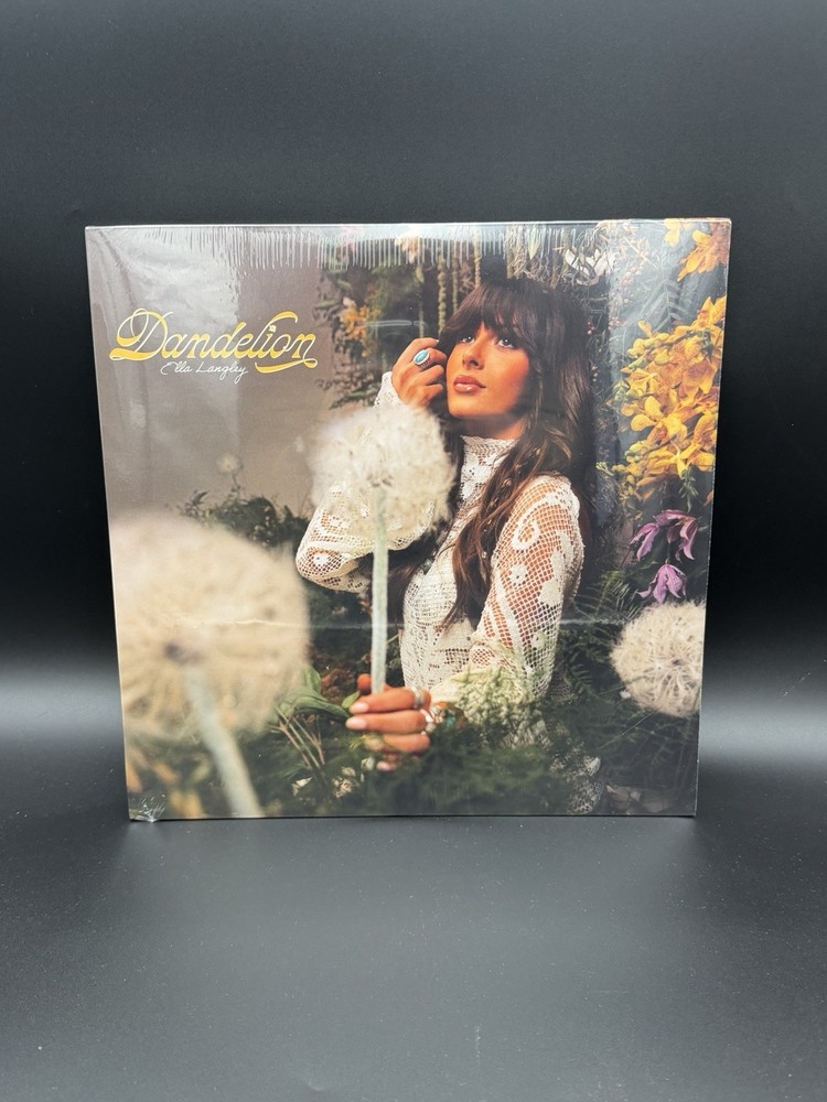 SIGNED - Ella Langley Dandelion Limited Edition Honey Bee Yellow Vinyl New