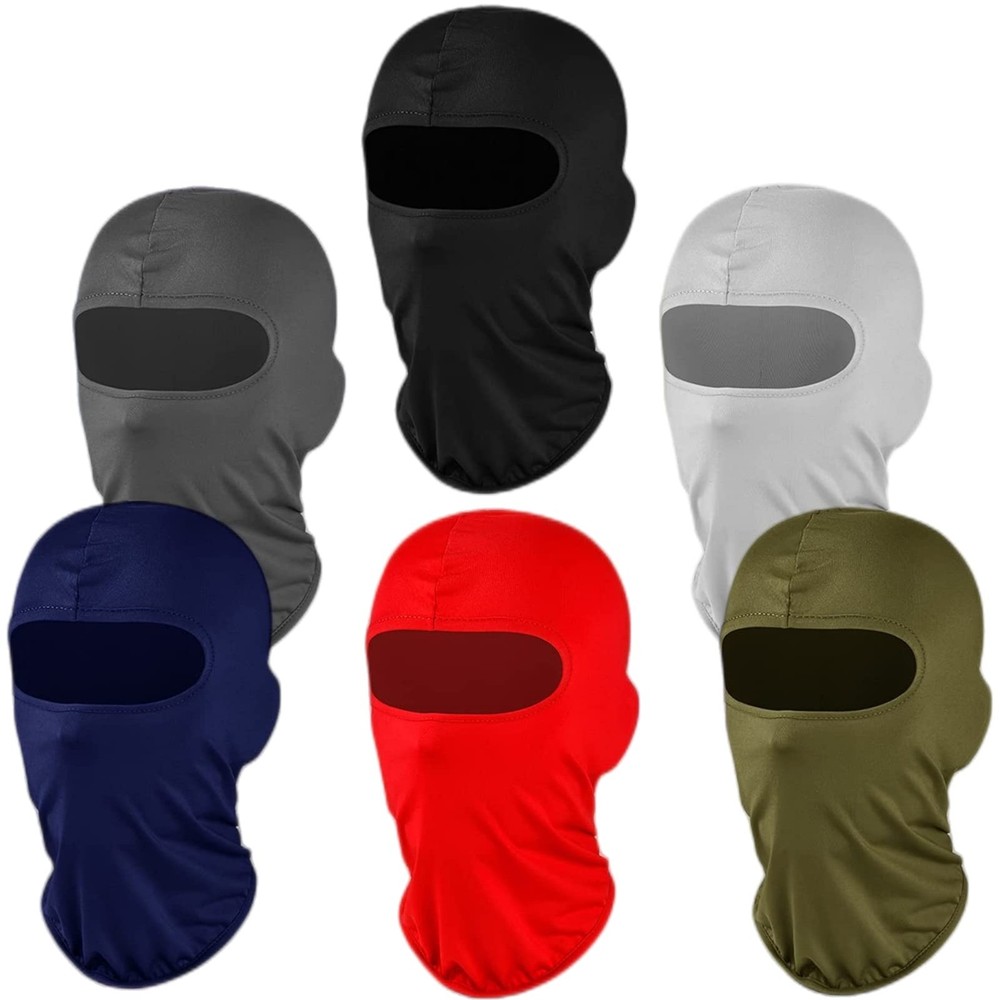 Balaclava Face Masks Ski Mask: 6 Pack Full Face Cover Motorcycle Outdoor Prot...