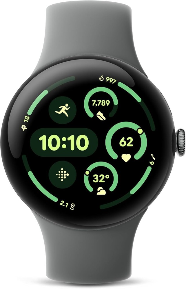 Google Pixel Watch 3 - 45mm (LTE + WI-Fi /Bluetooth) -Matte Hazel - Excellent