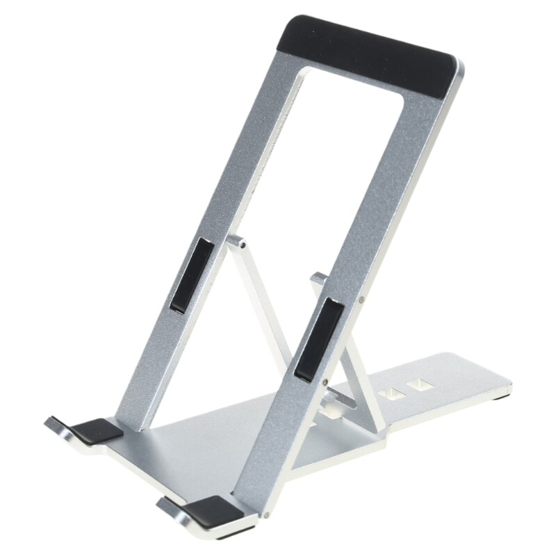 Foldable Aluminum Tablet Holder Lazy Bracket Desktop Mount Support Stand