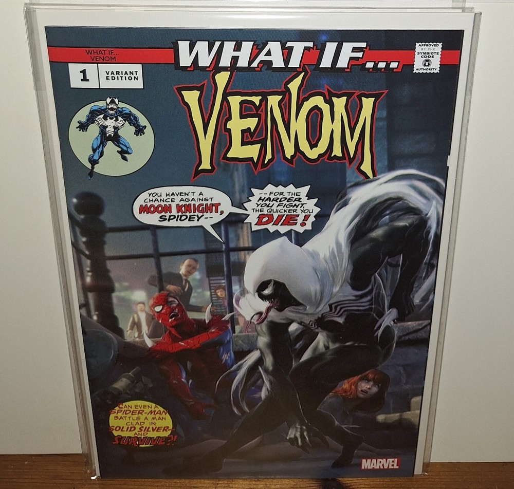 Venom #1 Tiago Da Silva Rare Trade Dress Variant Cover Marvel Comics