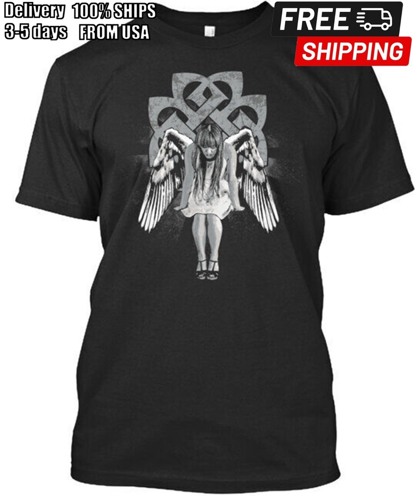 Official Breaking Benjamin Fallen Angel T-Shirt Made in the USA Size S to 5XL