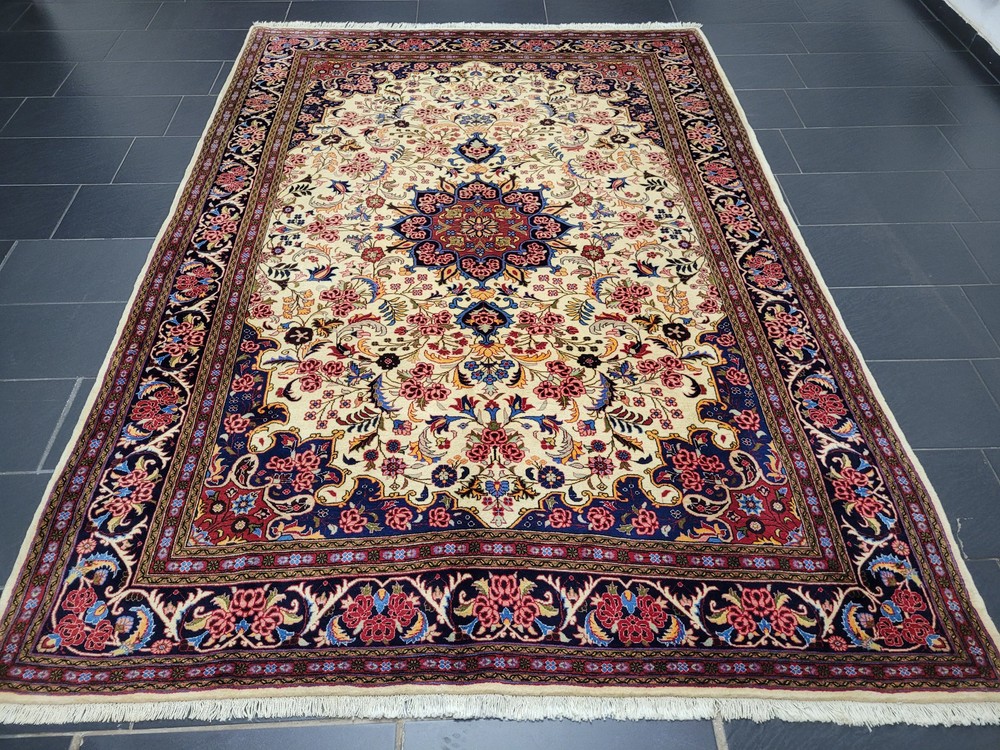 Bidjar - Persian Cork Wool Oriental Rug - Hand Knotted