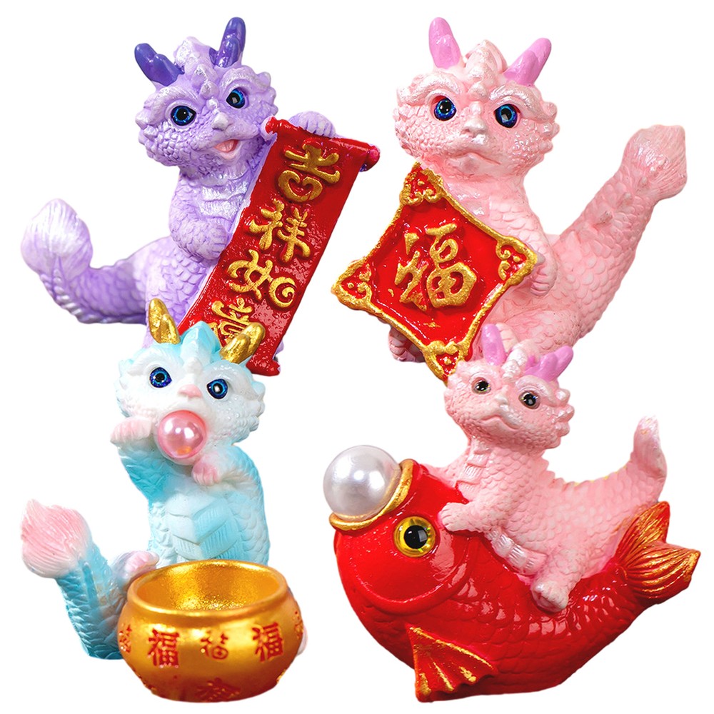 Chinese New Year Dragon Ornament New Year Decoration Symbol Of Good Luck-image