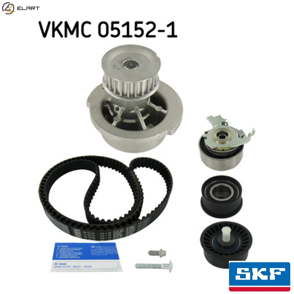 WATER PUMP & TIMING BELT KIT VKMC 05152-1 FOR HOLDEN VAUXHALL ZAFIRA/Mk ASTRA
