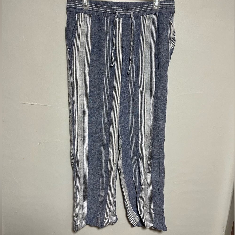 Old Navy Cropped Linen Pants