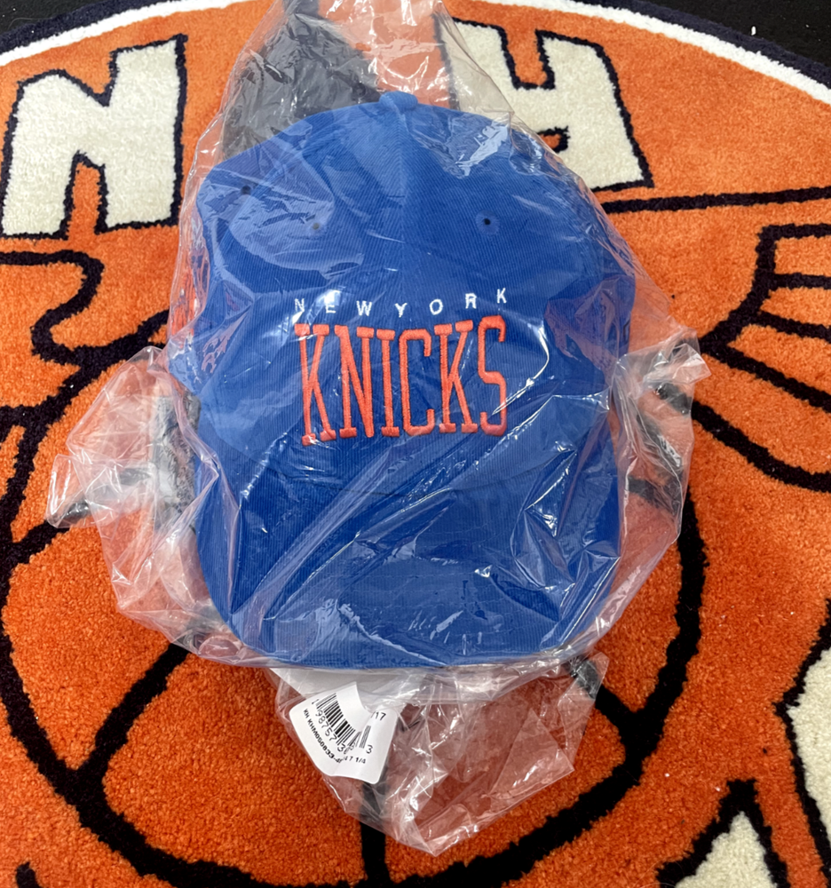 Kith x New Era NY Knicks NY to the World 59FIFTY Fitted Hat Blue 7 5/8