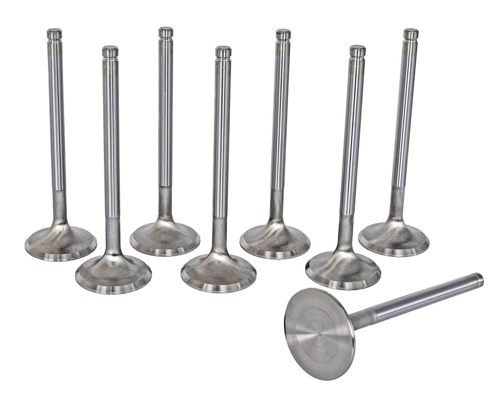 JEGS 514158 Performance Stainless Steel Exhaust Valves GM LS Head Diameter: 1.60