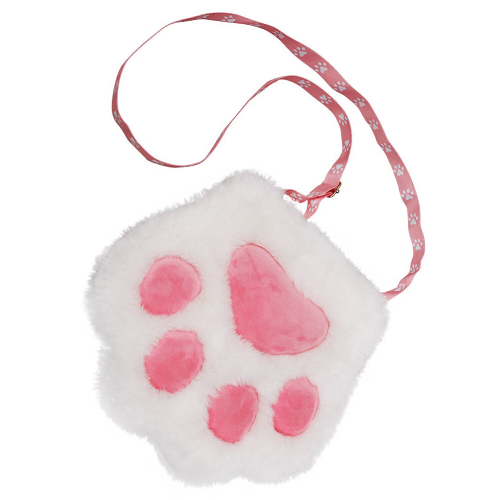 Cat Backpack Carrier Bags Cat's Claw Cosmetic Tote Plush Miss